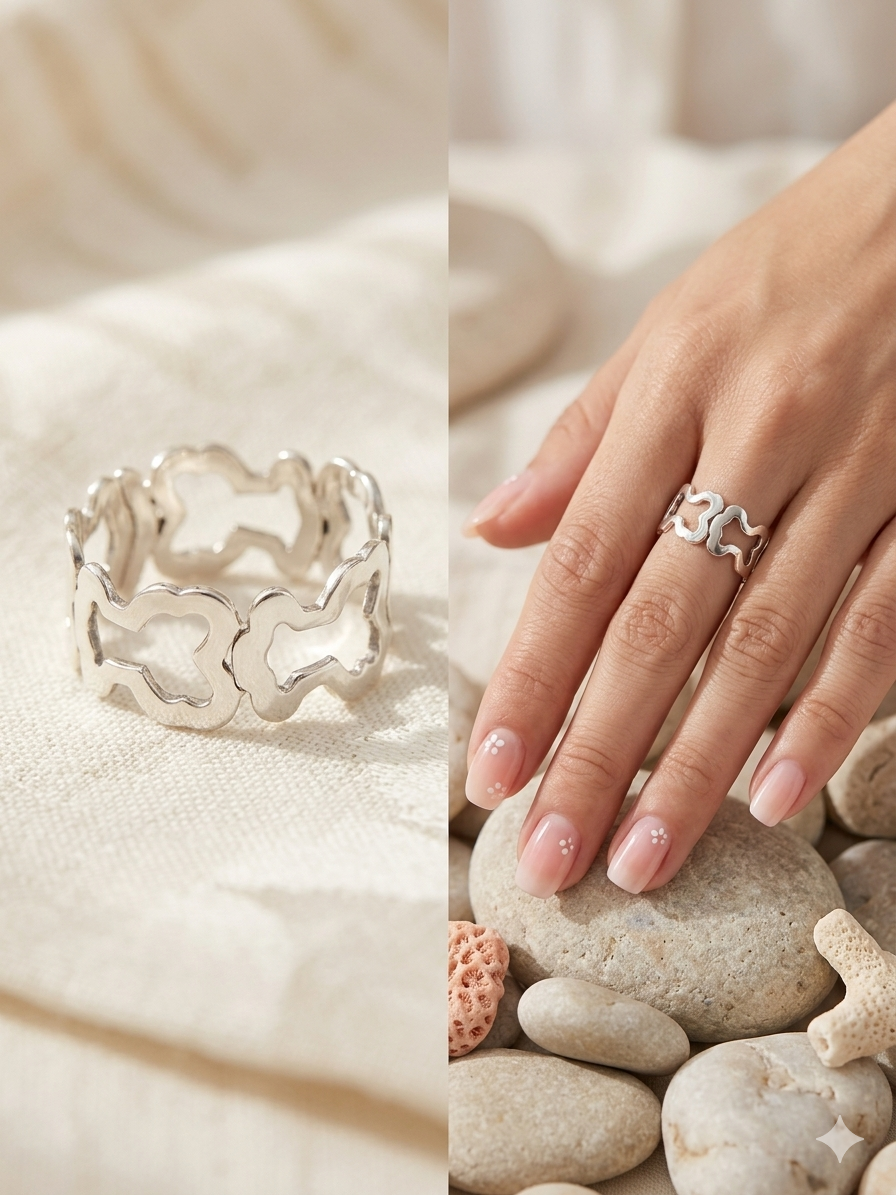 Anillo TOUS plata 925